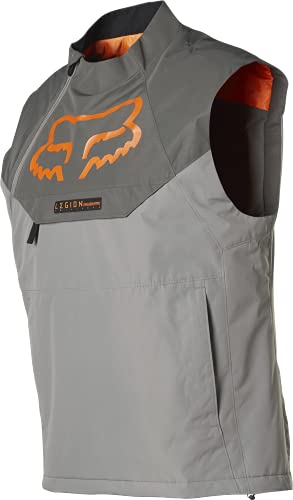 Fox Racing Chaleco para hombre (Pewter, XXXL)