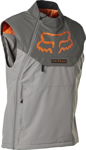 Fox Racing Chaleco para hombre (Pewter, XXXL)