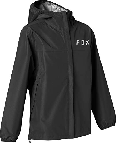 Fox Racing Chaqueta de agua unisex para niños Youth Ranger de 2,5 l negro M