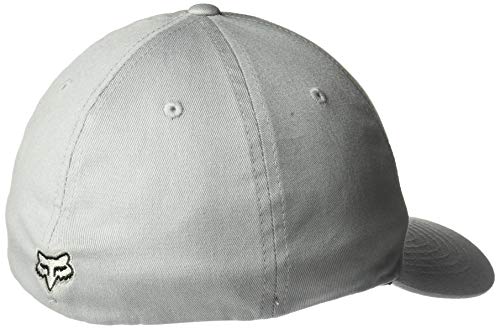 Fox Racing Gorra Flex 45 Flexfit para Hombre, Color Gris Acero, Grande/XL