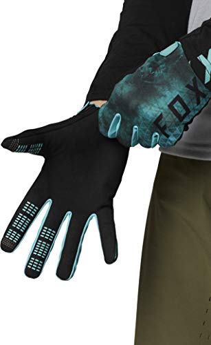 Fox Racing Guantes de Ciclismo Ranger para Hombre, Color Verde Azulado, L