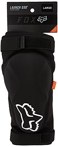 Fox Racing Launch Elbow Guard Lanzamiento D3O Codo Guardia, Hombre, Negro, L