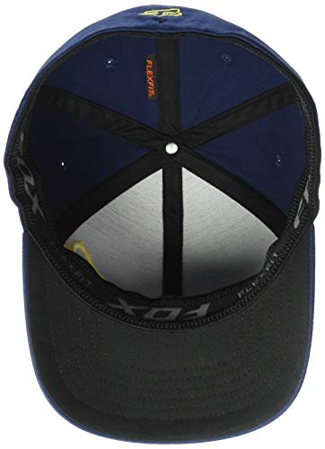 Fox Racing Men's Flex 45 Flexfit Hat Navy Blue Orange-XL2XL