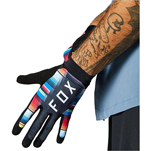 Fox Racing Men's Flexair Glove Guante, Unisex, Negro, L