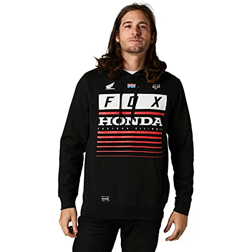 Fox Racing Men's Honda Long Sleeve Pullover Hoodie Black L