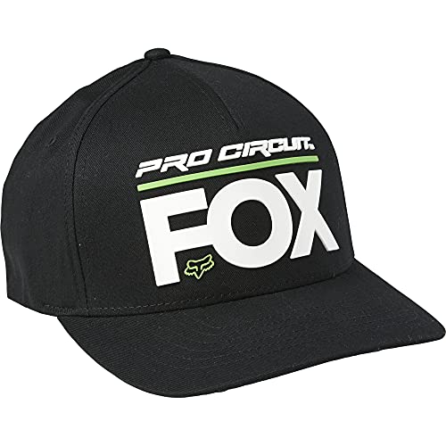 Fox Racing Men's Pro Circuit Flexfit Hat Black S/M