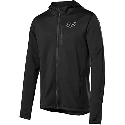 Fox Racing Ranger Tech - Chaqueta de forro polar para hombre, Hombre, Ranger Tech - Chaqueta de forro polar, 26142, negro, S