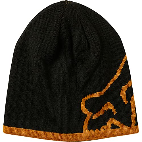 Fox Racing Unisex Streamliner Reversible Beanie Tortoise/Bronze Black