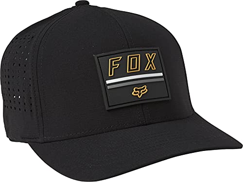 Fox Serene Flexfit Hat Black/Gold S/M