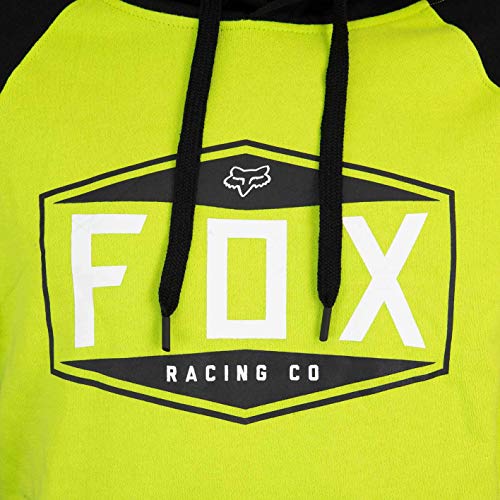 Fox Sudadera con emblema para hombre amarillo M