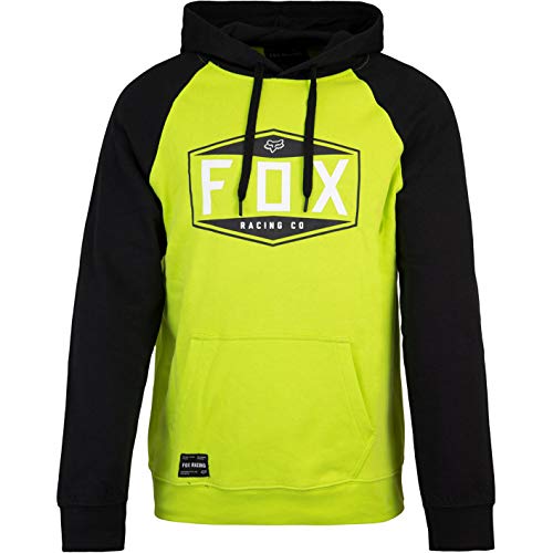 Fox Sudadera con emblema para hombre amarillo M