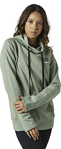 Fox Womens Clean Up Pullover Hoodie Sage XS
