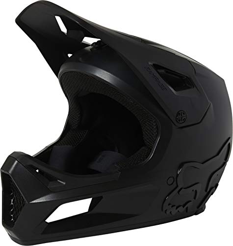 Fox Youth Rampage Helmet, Ce Black/Black