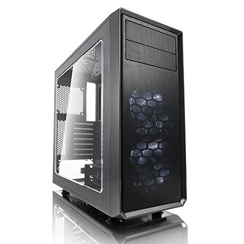 Fractal Design Focus G 2 x Ventiladores Silenciosos USB3 Ventana Panel ATX PC Caso – Gris