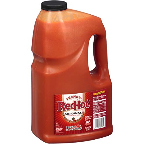 Frank's RedHot Pepper Sauce - Salsa de Pimientas de Cayena Envejecidas - 100% Natural - 3,78L