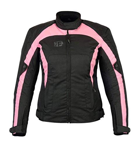 FREEDAY CHAQUETA RIDER-2 MUJER NEGRA/ROSA (XS, ROSA/NEGRA)