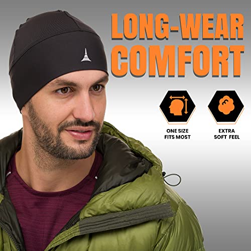 French Fitness Revolution - Gorro para Casco Skull Cap - Absorbe Sudor y Humedad, Elástico, Térmico, Transpirable Mantiene Seco, Gorro Ciclismo de Cabeza Debajo Cascos, Máximo Rendimiento