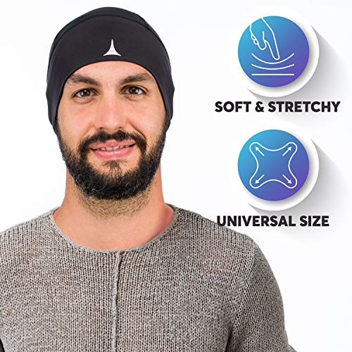 French Fitness Revolution - Gorro para Casco Skull Cap - Absorbe Sudor y Humedad, Elástico, Transpirable Mantiene Seco, Gorro Ciclismo de Cabeza Debajo Cascos, Máximo Rendimiento