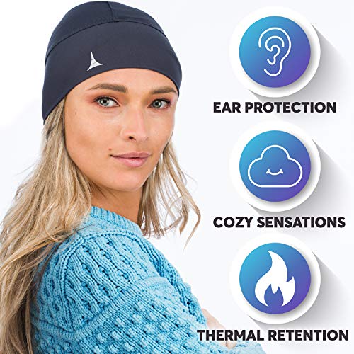 French Fitness Revolution - Gorro para Casco Skull Cap - Absorbe Sudor y Humedad, Elástico, Transpirable Mantiene Seco, Gorro Ciclismo de Cabeza Debajo Cascos, Máximo Rendimiento