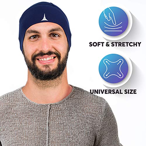 French Fitness Revolution - Gorro para Casco Skull Cap - Absorbe Sudor y Humedad, Elástico, Transpirable Mantiene Seco, Gorro Ciclismo de Cabeza Debajo Cascos, Máximo Rendimiento