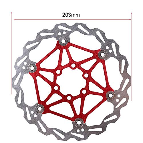 Freno de disco de 160 mm/203 mm MTB para bicicleta, freno de disco Wave diseño freno de disco (203 mm)