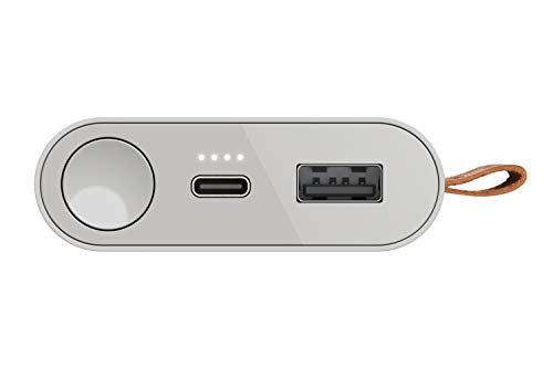 Fresh ‘n Rebel Powerbank 12000 mAh USB-C | Cargador portátil/Battería Externa – 2 Puertos USB-C y USB – Ice Grey