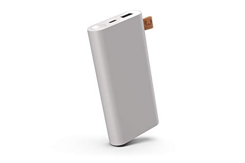 Fresh ‘n Rebel Powerbank 12000 mAh USB-C | Cargador portátil/Battería Externa – 2 Puertos USB-C y USB – Ice Grey