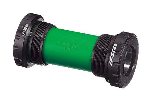 FSA BB-7100-V-Drive NBD MegaExo Pedalier, Unisex, Black, Green, 24 mm