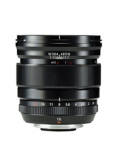 Fujifilm FUJINON Lens XF16mm F1.4 R WR - Objetivo para cámara, color negro