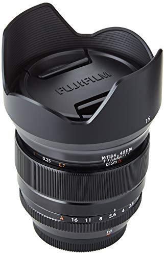 Fujifilm FUJINON Lens XF16mm F1.4 R WR - Objetivo para cámara, color negro