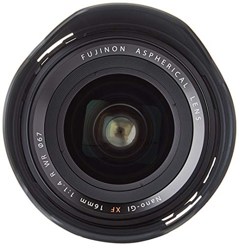 Fujifilm FUJINON Lens XF16mm F1.4 R WR - Objetivo para cámara, color negro