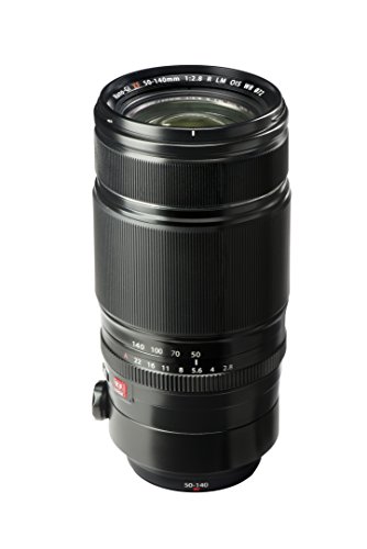 Fujifilm XF 50-140 mm f/2.8 R LM OIS WR - Objetivo para Fujifilm X Mount (distancia focal 50-140 mm, apertura f/2.8-22, zoom óptico 2.8x, estabilizador óptico, diámetro: 72mm), negro