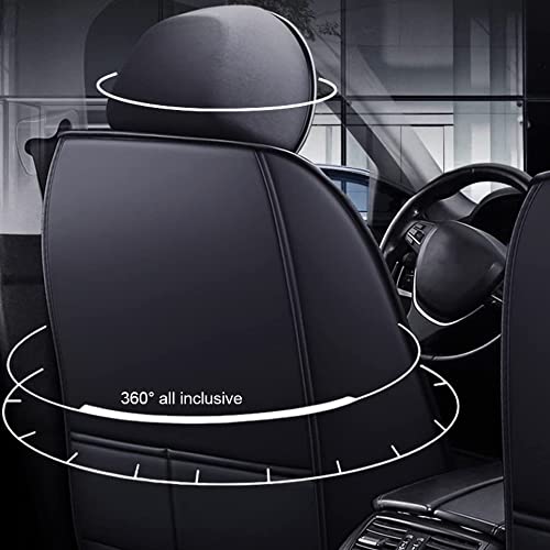 Fundas De Asiento De Coche Cuero Para HYUNDAI Kona 2018-2021, Frente Trasero Juego Completo CojíN De Protectores De Asiento De AutomóVil Impermeable Interior Cubre Asiento Accesorios