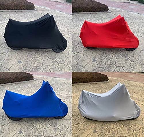 Fundas para motos Cubierta de motocicleta compatible con la cubierta de la moto. YAMAHA XMAX 300, Paño elástico de alta gama interior Campana de bicicleta, resistente a la suciedad Durable, 4 colores