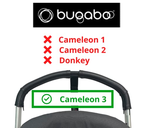 Fundas Polipiel para Manillar de Bugaboo Cameleon 3 (Se colocan encima de la goma original)