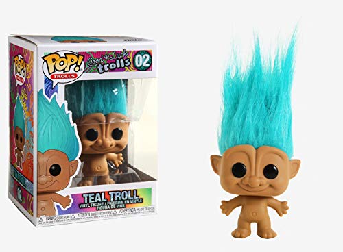 Funko- Pop: Trolls-Teal Troll Classic Collectible Toy, Multicolor (44603)