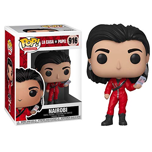 Funko - Pop! TV: La Casa de Papel - Nairobi Figura Coleccionable, Multicolour (44197)