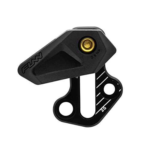 Funn Zippa Lite E-Type SRAM 26/36 T guidacatena, Negro, Única