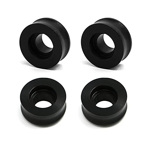 furong 4pc 10mm Spacer de Aluminio Pinza de Freno Radial Ajuste for Todos los calibradores con Tornillos M10 FIT for Yamaha Yzfr1 yzfr6 Suzuki Gsxr BMW Yamaha