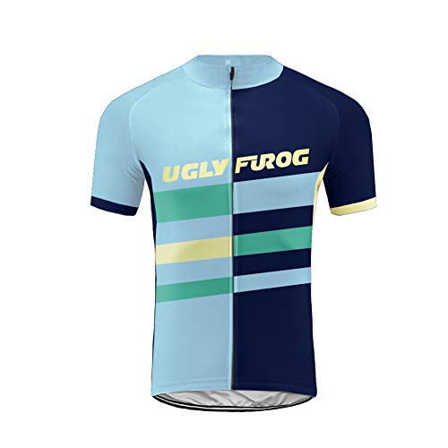 Future Sports Bicycle Wear Designs Bike Wear Nuovo colletto Hombre Verano Cycling Jersey Maillot Ciclismo Mangas Cortas Camiseta de Ciclistas Ropa Ciclismo Estilo de Verano Absorbe la Humedad