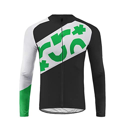 Future Sports Hombre Cycling Jersey Maillot Ciclismo Manga Larga Camiseta de Ciclistas Ropa Ciclismo