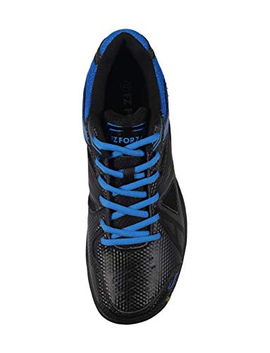 FZ Forza Extremely Junior Badminton/Squash Shoes (Black-Blue)