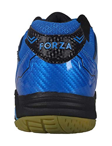 FZ Forza Extremely Junior Badminton/Squash Shoes (Black-Blue)