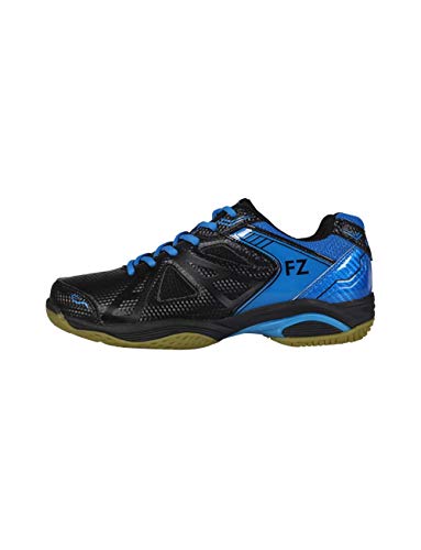 FZ Forza Extremely Junior Badminton/Squash Shoes (Black-Blue)