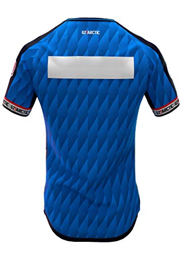 G2 Arctic Oficial 2020 Camiseta, Azul, L Unisex Adulto