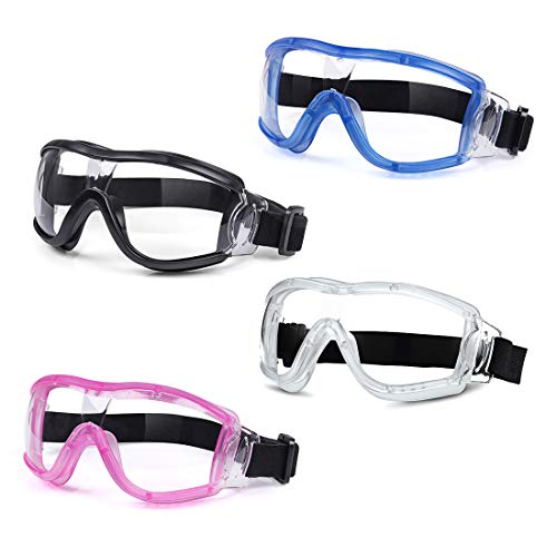 Gafas de seguridad para niños Gafas de seguridad para niños Antivaho Prevención de gotas Correa ajustable balística anti impacto para niños de 5 a 12 años
