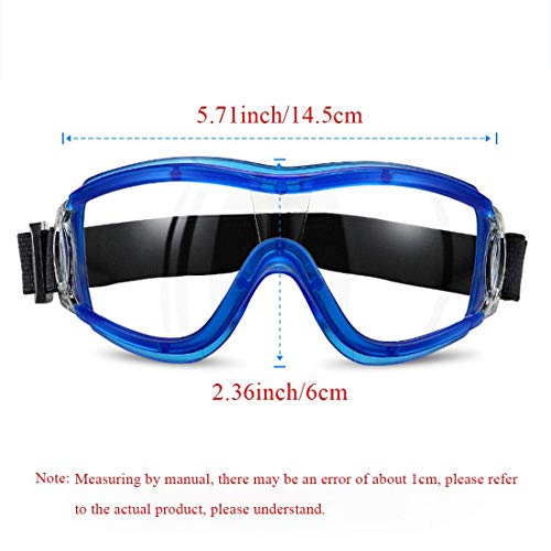 Gafas de seguridad para niños Gafas de seguridad para niños Antivaho Prevención de gotas Correa ajustable balística anti impacto para niños de 5 a 12 años