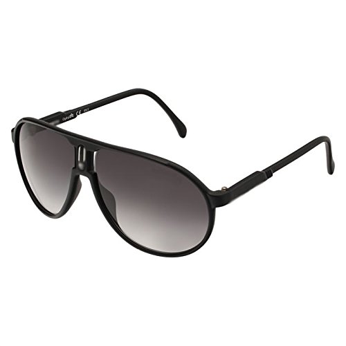 Gafas de sol, diseño de estilo Carrera, categoría 3, UV400 (incluye funda y gamuza), color negro mate