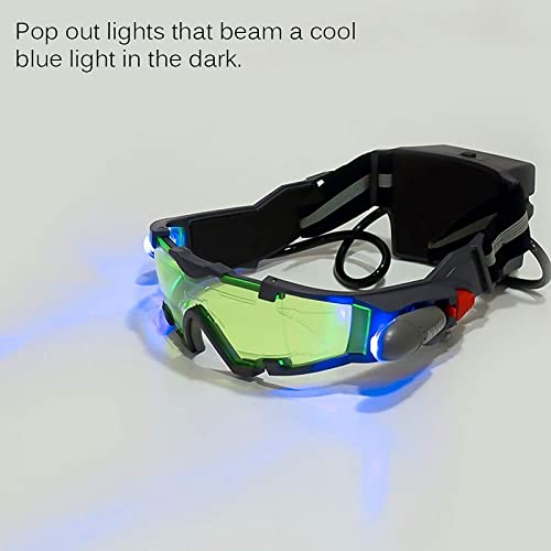 Gafas Mtb Ciclismo, Gafas De Visión Nocturna Con Luces Abatibles, Mejora La Visión En La Luz, Para El Trabajo Y El Deporte, Protección Ocular Uv Y De Impacto