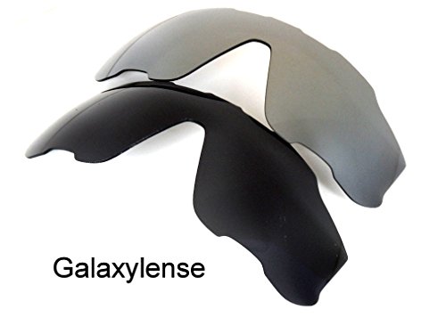 GALAXYLENSE Lentes de reemplazo para Oakley Jawbreaker Polarizados para hombre o mujer Regular Negro/Titanio